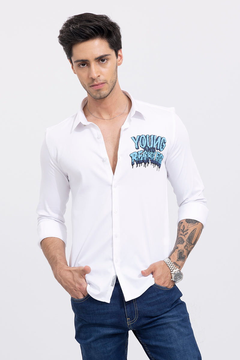 Reckless White Shirt | Relove