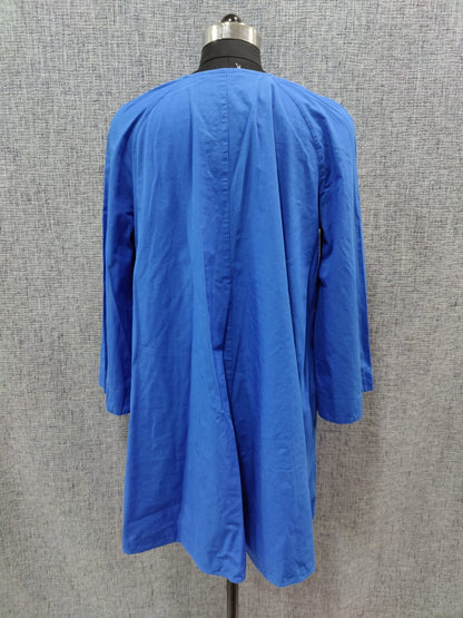 ZARA Blue V-neck Midi Dress | Relove