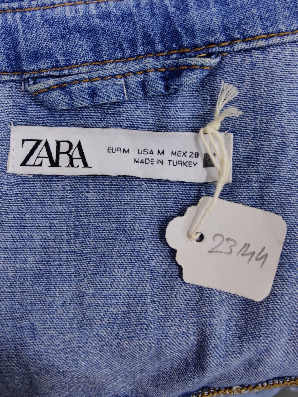 ZARA Blue Denim Shirt | Relove