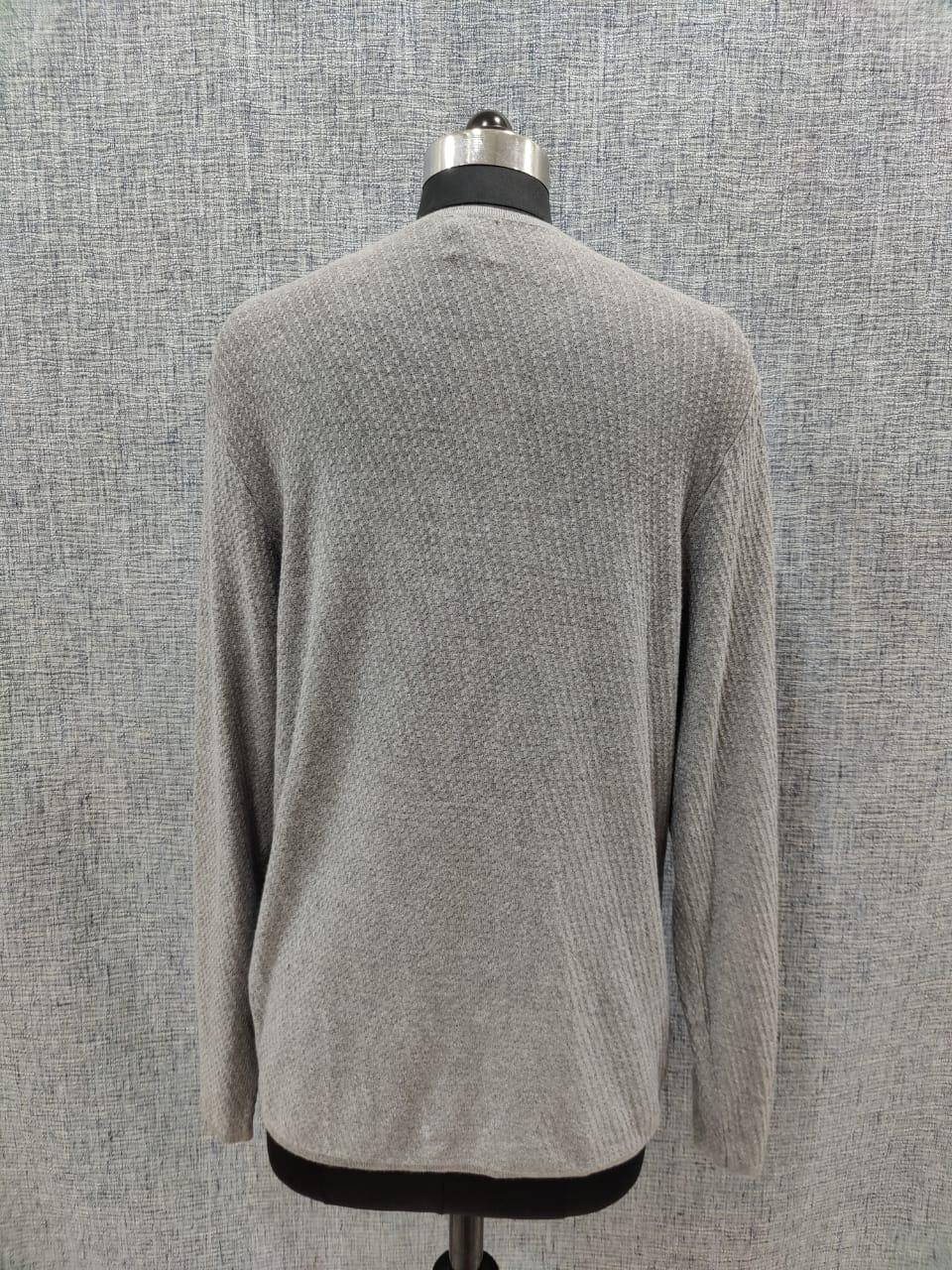 Zara Grey Knit Oversized Top | Relove