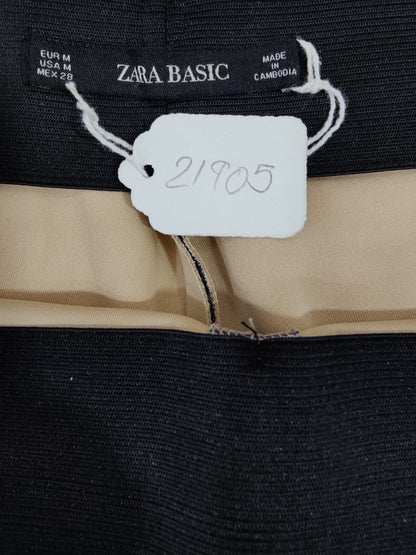 ZARA Grey Checks Pattern Trouser Pants | Relove