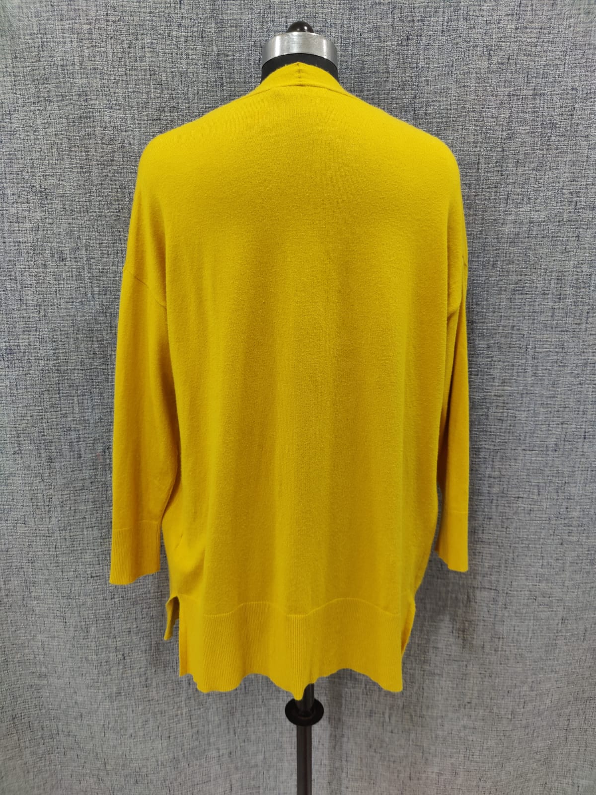 ZARA Yellow Knit Cardigan | Relove