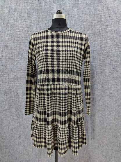 ZARA Checkered Knit Dress | Relove