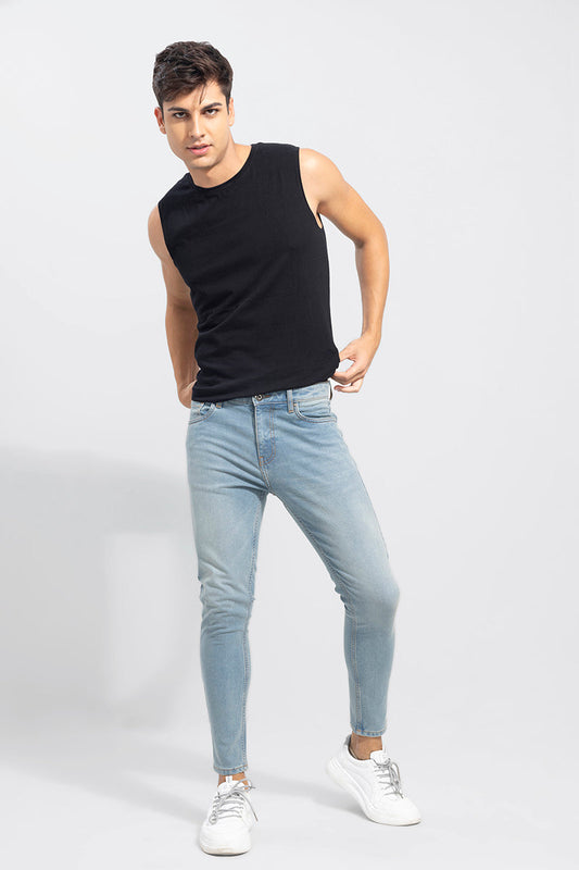 Studlish Sea Blue Skinny Jeans | Relove