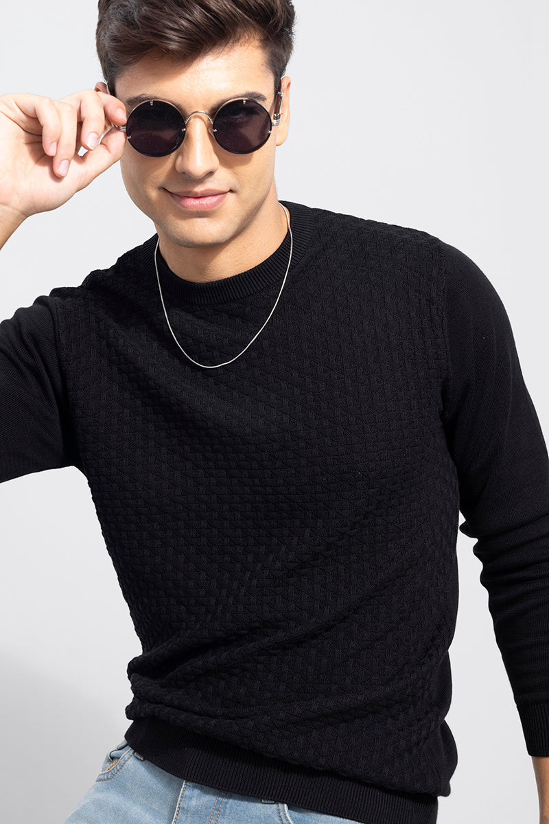 Melow Black Sweater | Relove