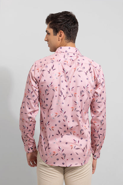 Season Pink Printed Shirt | Relove
