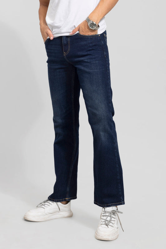 Bound Dark Blue Bootcut Jeans | Relove