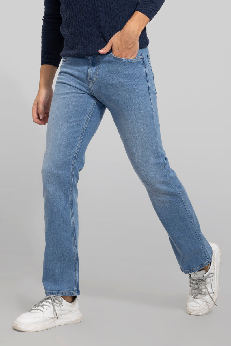 Bound Sky Blue Bootcut Jeans | Relove