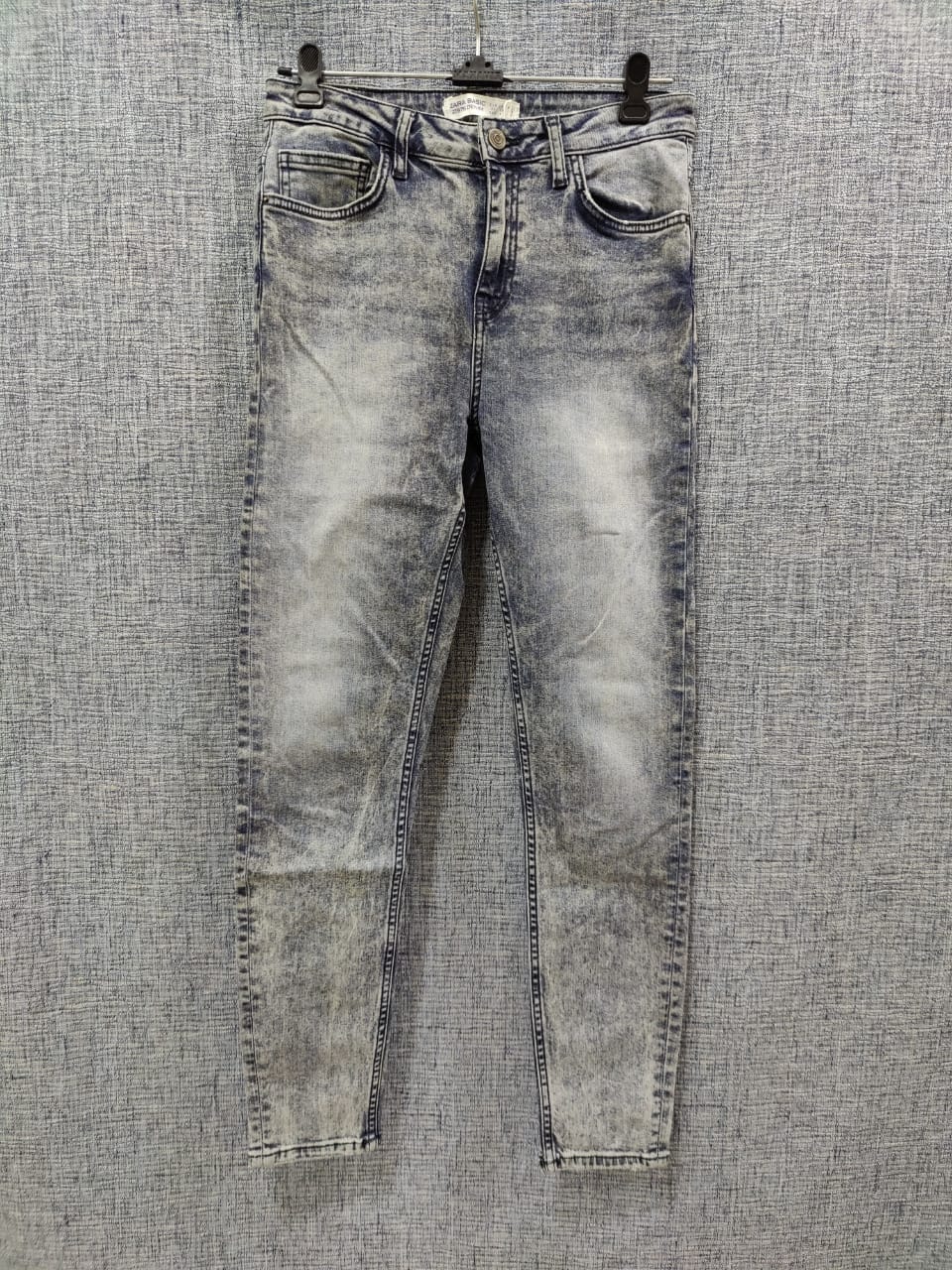 ZARA Grey Stone Wash Denim Jeans | Relove