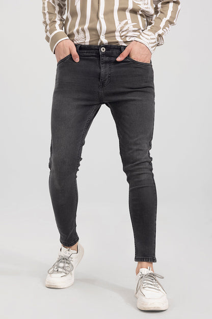 Tone Charcoal Black Skinny Jeans | Relove