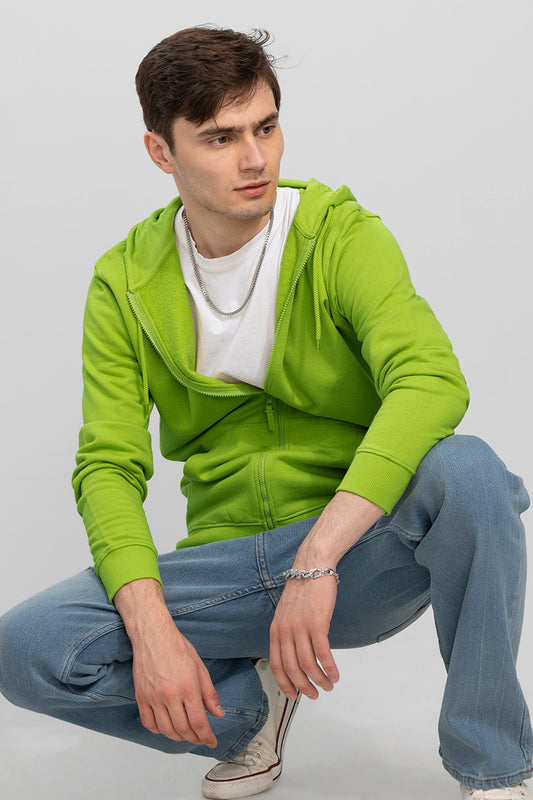 Rollick Green Hoodie | Relove