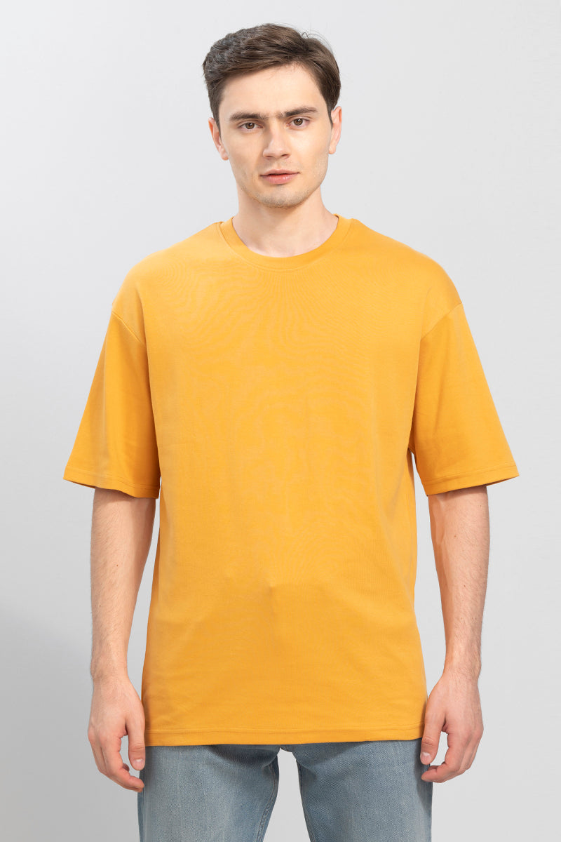Overstreet Mustard Oversized T-Shirt | Relove