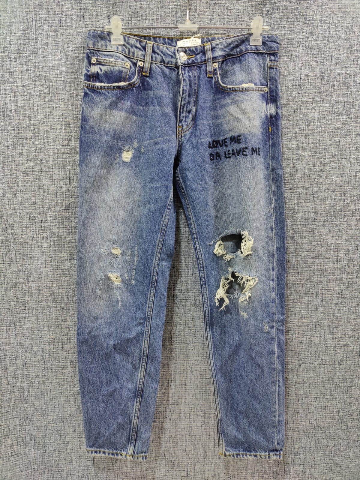 ZARA Blue Straight Fit Jeans | Relove